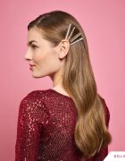 BrushArt Gift for You Rhinestone bobby pins sponke za lase 4 kos