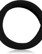 BrushArt Hair Band elastike za lase Black 6 kos