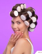BrushArt Hair Foam hair rollers samostoječe navijalke 8 kos