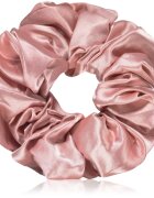 BrushArt Hair Large satin scrunchie set elastike za lase Pink & Violet