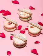 BrushArt Hair Pearl clips sponke za lase 4 kos