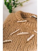 BrushArt Hair Pearl clips sponke za lase 4 kos