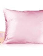 BrushArt Hair Satin pillowcase prevleka za vzglavnik saten Candy Pink 50x60 cm