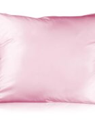 BrushArt Hair Satin pillowcase prevleka za vzglavnik saten Candy Pink 50x60 cm