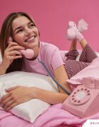BrushArt Hair Satin pillowcase prevleka za vzglavnik saten Candy Pink 50x60 cm