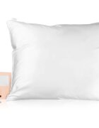 BrushArt Hair Satin pillowcase prevleka za vzglavnik saten White 50x60 cm