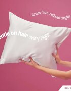 BrushArt Hair Satin pillowcase prevleka za vzglavnik saten White 50x60 cm