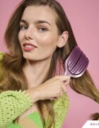 BrushArt Hair Vent blowdry hairbrush with boar bristles krtača za lase z najlonskimi in prašičjimi ščetinami Large 1 kos