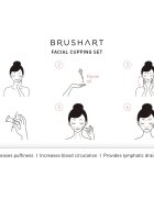 BrushArt Home Salon Facial cupping set komplet ventuz za obraz
