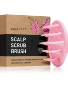 BrushArt Home Salon Scalp scrub brush pripomoček za masažo za lase 1 kos
