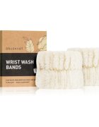 BrushArt Home Salon Wrist wash bands zapestnice proti brizganju vode pri umivanju obraza Cream 2 kos