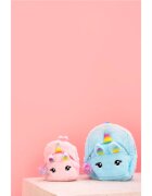 BrushArt KIDS Fluffy unicorn backpack Small otroški nahrbtnik Pink (20 x 23 cm) 1 kos