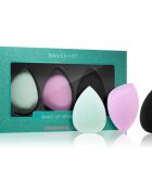 BrushArt Make-up Sponge Set gobica za tekoči puder AQUAMARINE GREEN