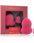 BrushArt Make-up Sponge Set Mini me - Pink gobica za tekoči puder MINI ME - PINK