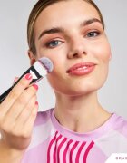 BrushArt Professional B1 Flat foundation brush čopič za tekoči puder B1 1 kos