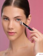 BrushArt Professional B12 Angled concealer brush čopič za korektor B12 1 kos