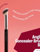 BrushArt Professional B12 Angled concealer brush čopič za korektor B12 1 kos