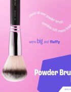 BrushArt Professional B3 Powder brush čopič za puder B3 1 kos