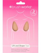 Brushworks Assorted Complexion samolepilni trak za prsi 3 kos