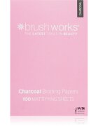 Brushworks Charcoal Blotting Papers papirčki za matiranje 100 kos