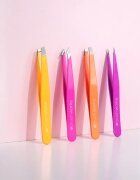 Brushworks Combination Tweezer Set set pincet za obrvi vrsta Brights 4 kos