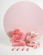 Brushworks Complete Hair Clip & Scrunchie Set sada gumičiek a sponiek do vlasov