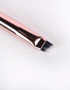 Brushworks Double Ended Brow Brush čopič za oblikovanje obrvi s krtačko 1 kos