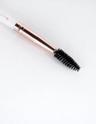 Brushworks Double Ended Brow Brush čopič za oblikovanje obrvi s krtačko 1 kos