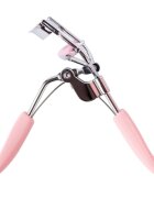 Brushworks Eyelash Curler Pink klešče za trepalnice 1 kos