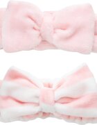 Brushworks Makeup Headbands kozmetični trak za glavo s pentljo