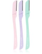 Brushworks Precision Eyebrow Razor Pastel britev za obrvi