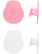 Brushworks Silicone Cleansing Pads eksfoliacijske čistilne blazinice 2 kos