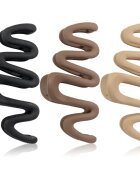 Brushworks Wave Claw Clips sponke za lase 3 kos