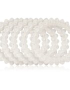 Brushworks Wonder Bobble elastike za lase Clear 5 kos