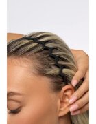 Brushworks Zig Zag Headbands obroč za lase 3 kos