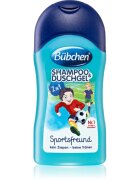 Bübchen Kids Shampoo & Shower II šampon in gel za prhanje 2v1 potovalno pakiranje Sport´n Fun 50 ml