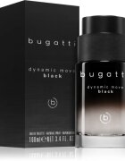 Bugatti Dynamic Move Black toaletna voda za moške 100 ml