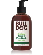 Bulldog Original Beard & Face Wash čistilni gel za moške 2v1 300 ml