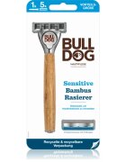 Bulldog Sensitive Bamboo brivnik + nadomestne glave 1 kos