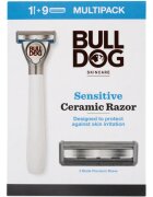 Bulldog Sensitive Ceramic Razor brivnik + nadomestne britvice 9 ks