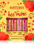 Burt’s Bees Bee Mine balzam za ustnice s čebeljim voskom okus Pomegranate Strawberry Dragonfruit Lemon Watermelon 4x4.25 g