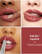 Buxom FULL-ON™ PLUMPING SATIN LIPSTICK kremasta šminka z učinkom povečanja odtenek Hush Hush 25 ml