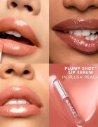 Buxom PLUMP SHOT™ COLLAGEN PEPTIDES ADVANCED PLUMPING LIP SERUM sijaj za ustnice za večji volumen odtenek SHEER TINTS - Plush Peach 4 ml
