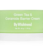 By Wishtrend Green Tea & Ceramide Barrier Cream globinsko vlažilna krema za krepitev kožne pregrade 50 g