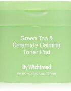 By Wishtrend Green Tea & Ceramide Calming Toner Pad tonizirajoče blazinice s pomirjajočim učinkom 70 kos