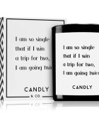 Candly & Co. I am so single dišeča sveča 250 g