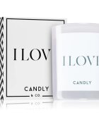 Candly & Co. I Love dišeča sveča 250 g