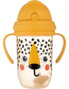 Canpol babies BabiesBoo Cup skodelica z utežjo Gepard 6m+ 1 kos