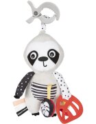 Canpol babies BabiesBoo Interactive Sensory Toy kontrastna viseča igrača z zapiralom 1 kos