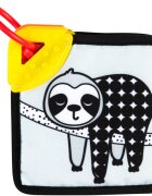 Canpol babies BabiesBoo Sensory Cards with Teether vrtljiva knjiga z grizljajočim delom 1 kos